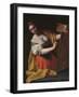 Allegory of Painting-Alessandro Turchi-Framed Giclee Print