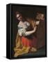 Allegory of Painting-Alessandro Turchi-Framed Stretched Canvas