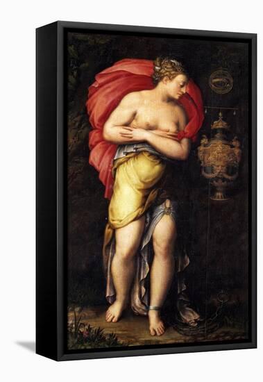 Allegory of Patience-Girolamo Siciolante da Sermoneta-Framed Stretched Canvas