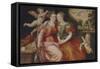 Allegory of Peace and Justice-Maerten de Vos-Framed Stretched Canvas
