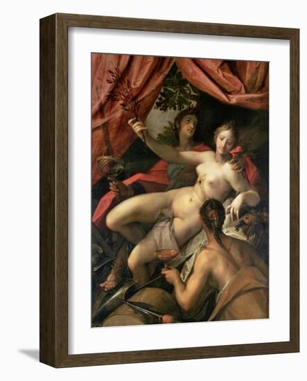 Allegory of Peace, Art and Abundance, 1602-Hans von Aachen-Framed Giclee Print