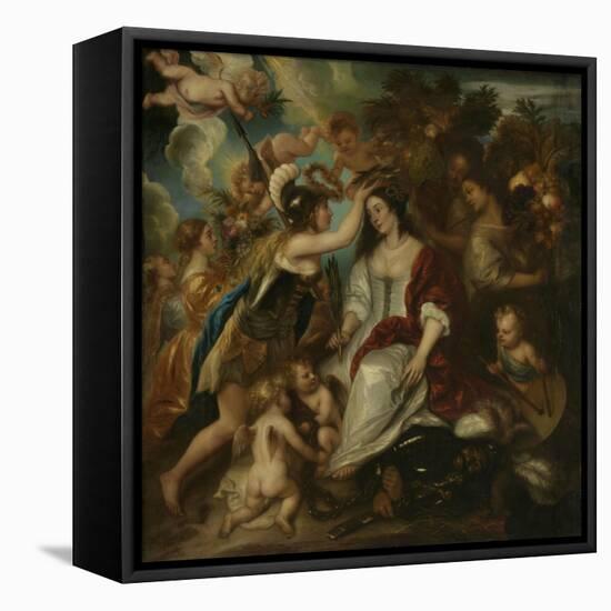 Allegory of Peace-Jan Lievens-Framed Stretched Canvas