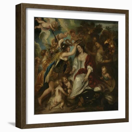 Allegory of Peace-Jan Lievens-Framed Art Print