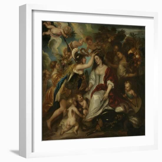 Allegory of Peace-Jan Lievens-Framed Art Print