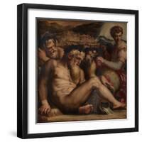 Allegory of Pescia, 1563-1565-Giorgio Vasari-Framed Giclee Print