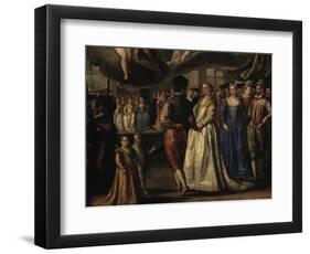 Allegory of Planet Venus and its Children Planets-Paolo Fiammingo-Framed Giclee Print