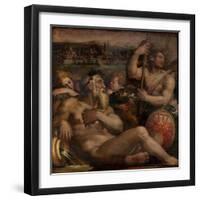 Allegory of Prato, 1563-1565-Giorgio Vasari-Framed Giclee Print