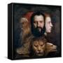 Allegory of Prudence, C1565-1570-Titian (Tiziano Vecelli)-Framed Stretched Canvas