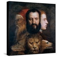 Allegory of Prudence, C1565-1570-Titian (Tiziano Vecelli)-Stretched Canvas