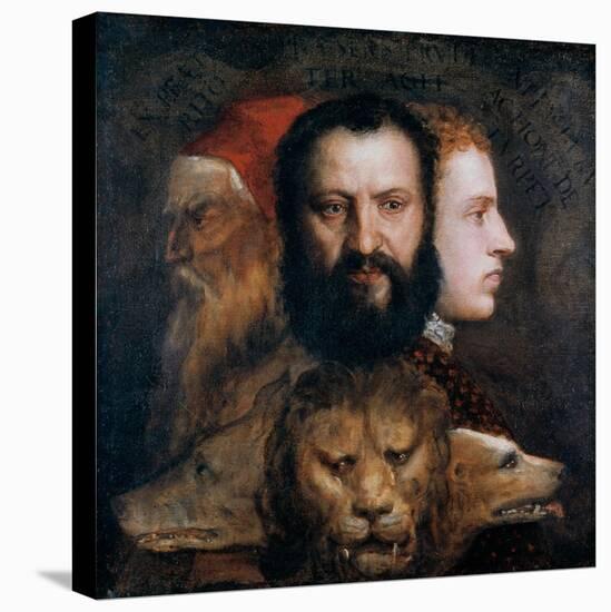 Allegory of Prudence, C1565-1570-Titian (Tiziano Vecelli)-Stretched Canvas