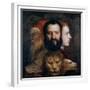 Allegory of Prudence, C1565-1570-Titian (Tiziano Vecelli)-Framed Giclee Print