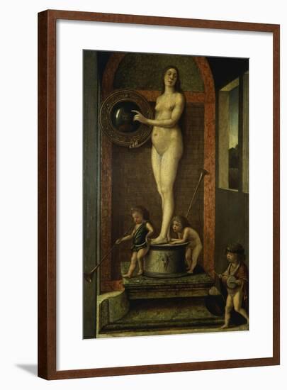 Allegory of Prudence, Ca 1490-null-Framed Giclee Print