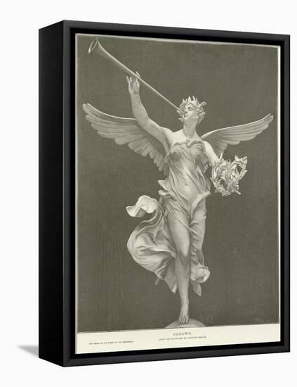 Allegory of Renown-Marius Jean Antonin Mercie-Framed Stretched Canvas