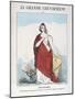 Allegory of Republican France, 1871-E Courtaux-Mounted Giclee Print