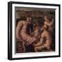 Allegory of San Giovanni Valdarno, 1563-1565-Giorgio Vasari-Framed Giclee Print