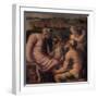 Allegory of San Giovanni Valdarno, 1563-1565-Giorgio Vasari-Framed Giclee Print