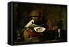 Allegory of Science-Jean-Baptiste Simeon Chardin-Framed Stretched Canvas