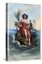 Allegory of Sicily-Stefano Bianchetti-Stretched Canvas