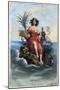 Allegory of Sicily-Stefano Bianchetti-Mounted Giclee Print