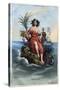 Allegory of Sicily-Stefano Bianchetti-Stretched Canvas