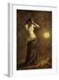 Allegory of Sorrow Oil Sketch-Pierre Puvis de Chavannes-Framed Giclee Print