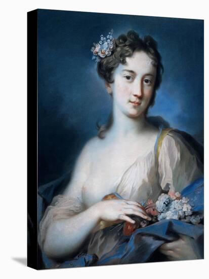 Allegory of Spring-Rosalba Carriera-Stretched Canvas