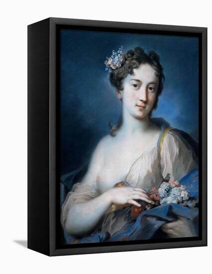 Allegory of Spring-Rosalba Carriera-Framed Stretched Canvas