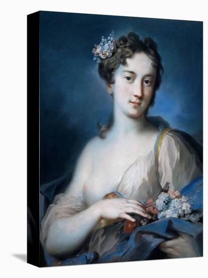 Allegory of Spring-Rosalba Carriera-Stretched Canvas