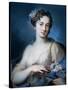 Allegory of Spring-Rosalba Carriera-Stretched Canvas