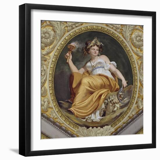 Allegory of Summer, 1830-Giuseppe Collignon-Framed Giclee Print