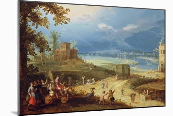 Allegory of Summer-Louis de Caullery-Mounted Giclee Print