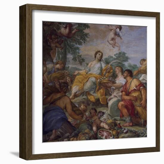 Allegory of Summer-Carlo Maratti-Framed Giclee Print