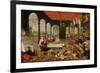 Allegory of Taste-Jan Brueghel the Elder-Framed Giclee Print