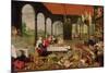 Allegory of Taste-Jan Brueghel the Elder-Mounted Giclee Print