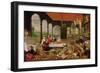 Allegory of Taste-Jan Brueghel the Elder-Framed Giclee Print