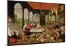 Allegory of Taste-Jan Brueghel the Elder-Mounted Giclee Print