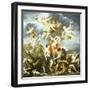 Allegory of Temperance-Luca Giordano-Framed Giclee Print