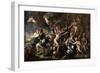 Allegory of the Annexation of Messina to Spain, 1678-Luca Giordano-Framed Giclee Print
