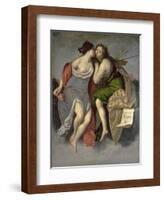 Allegory of the Arts-Francesco Furini-Framed Giclee Print