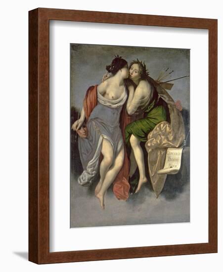 Allegory of the Arts-Francesco Furini-Framed Giclee Print