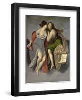 Allegory of the Arts-Francesco Furini-Framed Giclee Print