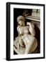 Allegory of the Aurora. Tomb of Laurent II of Medicis. Marble Sculpture 1531-Michelangelo Buonarroti-Framed Giclee Print