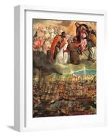 Allegory of the Battle of Lepanto-Veronese-Framed Art Print