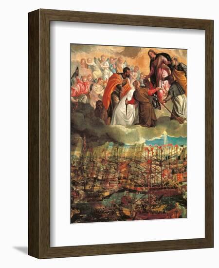 Allegory of the Battle of Lepanto-Veronese-Framed Art Print