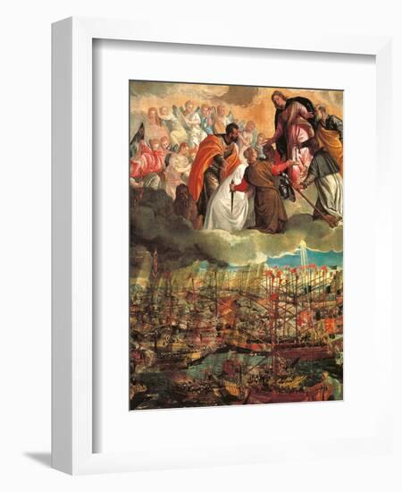 Allegory of the Battle of Lepanto-Veronese-Framed Art Print