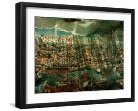 Allegory of the Battle of Lepanto-Paolo Veronese-Framed Giclee Print
