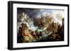 Allegory of the Battle of Salamis, 1858 (Oil on Canvas)-Wilhelm Von Kaulbach-Framed Giclee Print