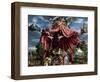 Allegory of the Birth of the Infante Fernando, Son of Felipe II, Ca. 1575-Michele Parrasio-Framed Giclee Print