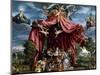 Allegory of the Birth of the Infante Fernando, Son of Felipe II, Ca. 1575-Michele Parrasio-Mounted Giclee Print