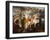 Allegory of the Birth of the King of Rome, Renamed after 1814 Allegory of the Birth of Louis XIV-Charles Meynier-Framed Giclee Print